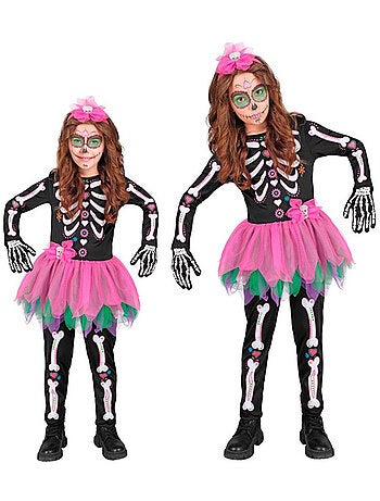 Costume de squelette avec tutu