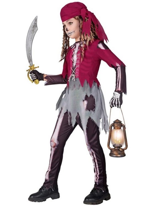 Costume de squelette de garçon de cabine pirate - Kiabi Costume de squelette de garçon de cabine pirate - Kiabi