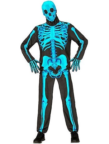 Costume de squelette fluorescent Express
