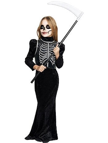 Costume de squelette glamour