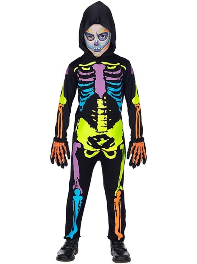 Costume de squelette néon Multicolore - Kiabi
