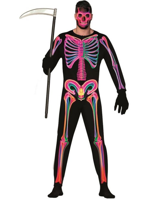 Costume de squelette néon - Kiabi