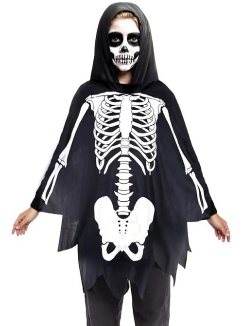 Costume de squelette ou poncho - Kiabi