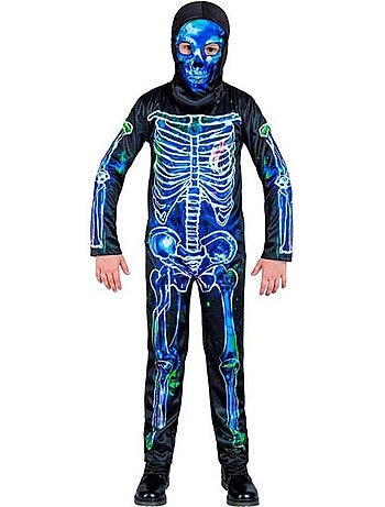 Costume de squelette toxique
