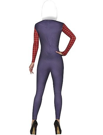 Costume de super-héroïne Spider-Man à capuche
