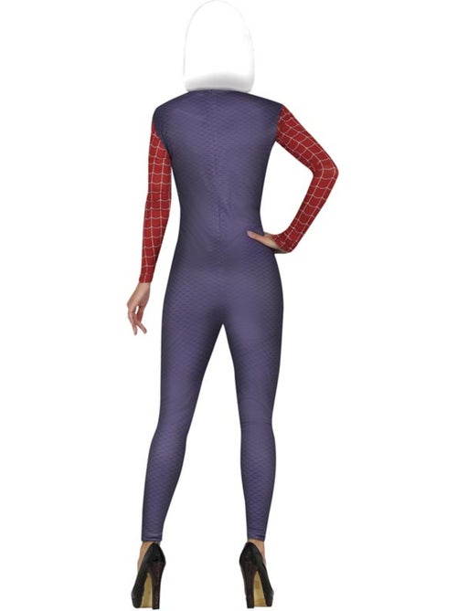 Costume de super-héroïne Spider-Man à capuche - Kiabi