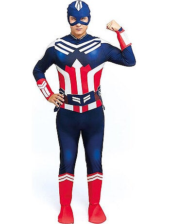 Costume de super-héros américain
