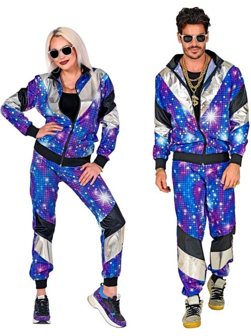Costume de survêtement à paillettes disco des années 80 - Kiabi
