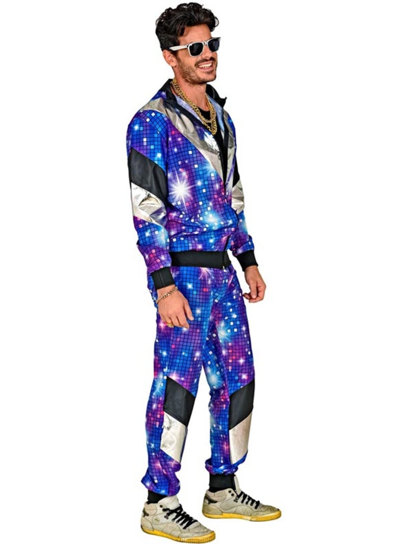Costume de survêtement à paillettes disco des années 80 Multicolore - Kiabi