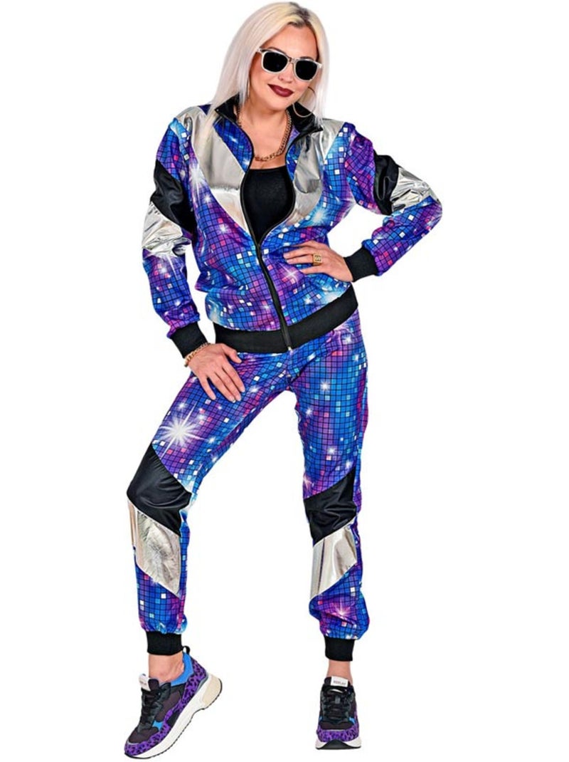 Costume de survêtement à paillettes disco des années 80 Multicolore - Kiabi