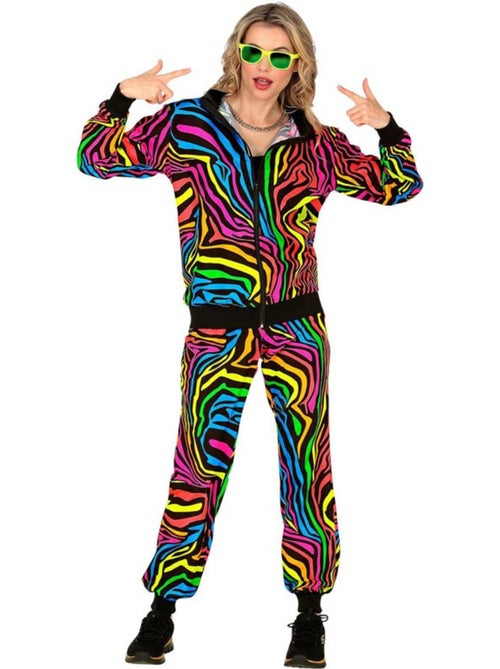 Costume de survêtement animal arc-en-ciel fluorescent - Kiabi