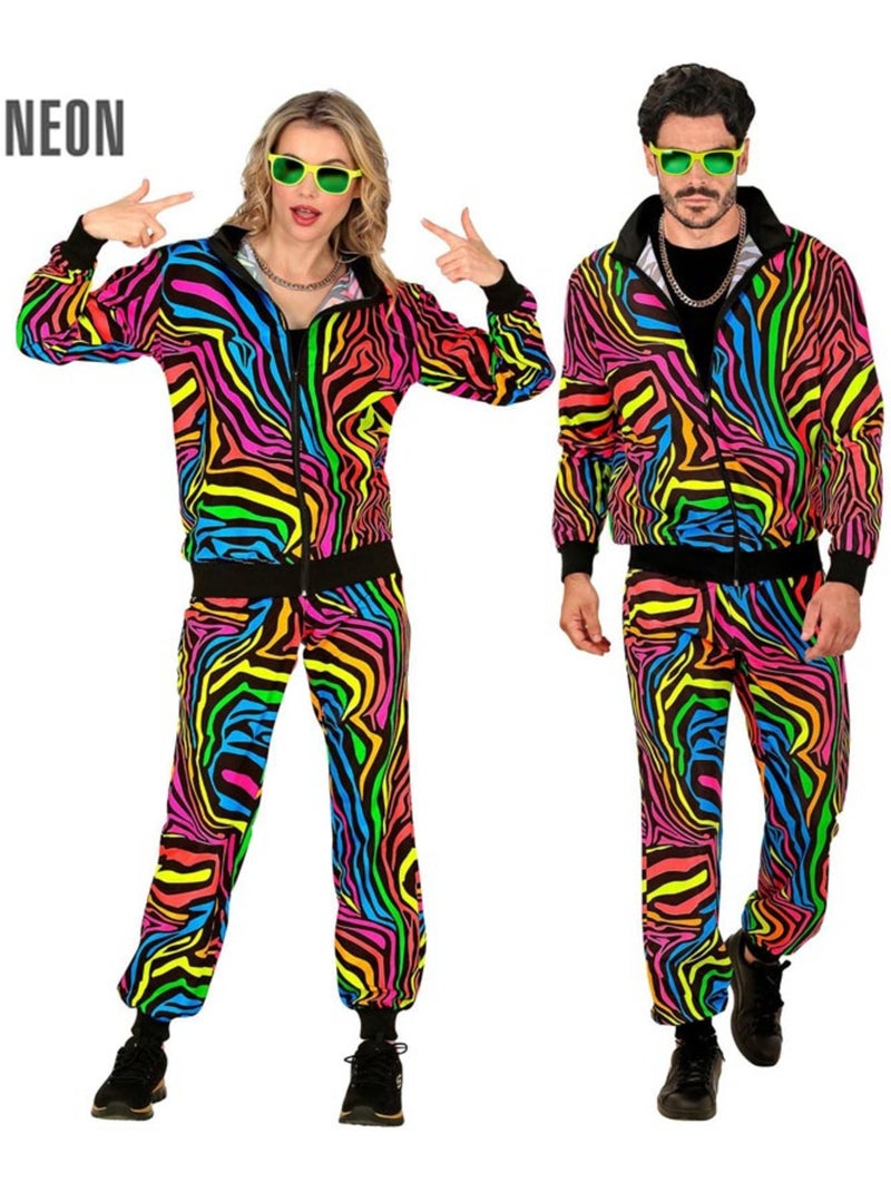 Costume de survêtement animal arc-en-ciel fluorescent Multicolore - Kiabi