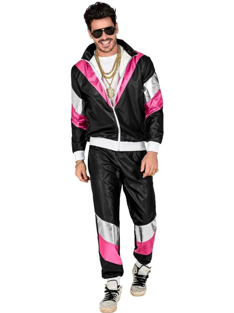 Costume de survêtement années 80 avec effet phosphorescent Multicolore - Kiabi