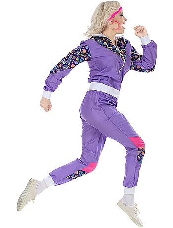 Costume de survêtement années 80 avec figurines