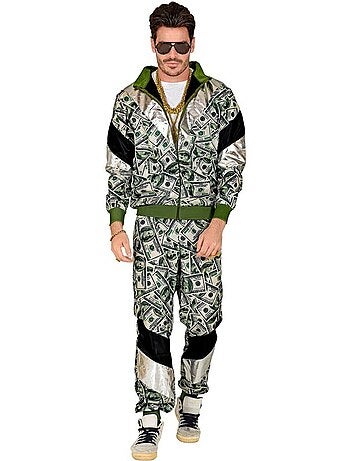 Costume de survêtement fluo des années 80