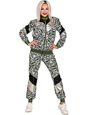 Costume de survêtement fluo des années 80