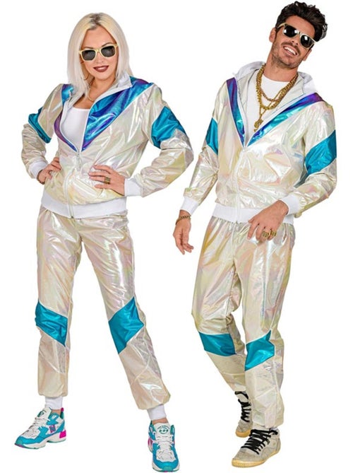 Costume de survêtement holographique des années 80 - Kiabi