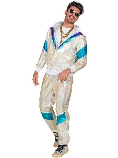 Costume de survêtement holographique des années 80 - Kiabi