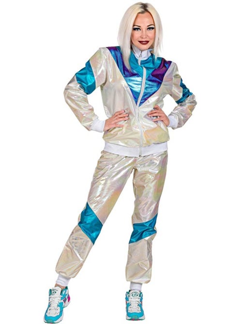 Costume de survêtement holographique des années 80 - Kiabi
