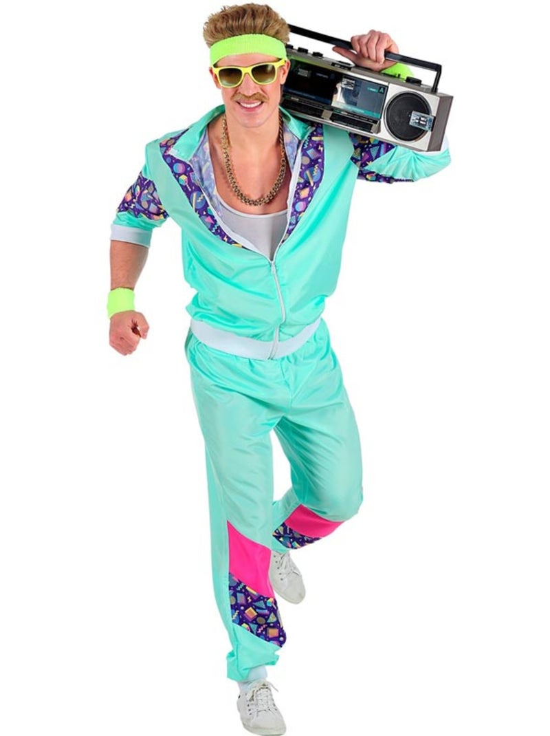 Costume de survêtement léger des années 80 Multicolore - Kiabi