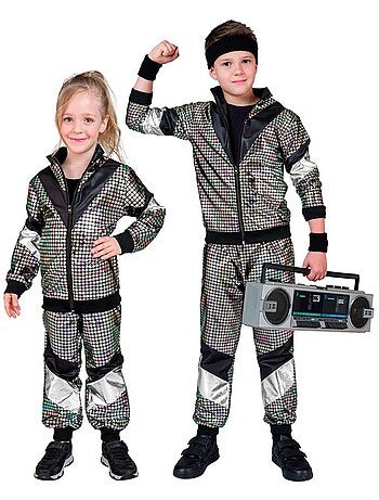 Costume de survêtement réfléchissant des années 80