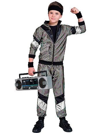 Costume de survêtement réfléchissant des années 80