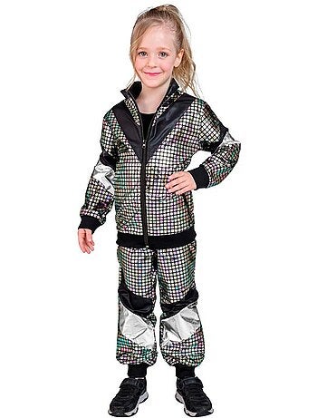 Costume de survêtement réfléchissant des années 80
