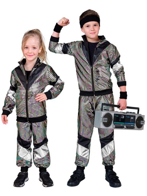 Costume de survêtement réfléchissant des années 80 - Kiabi