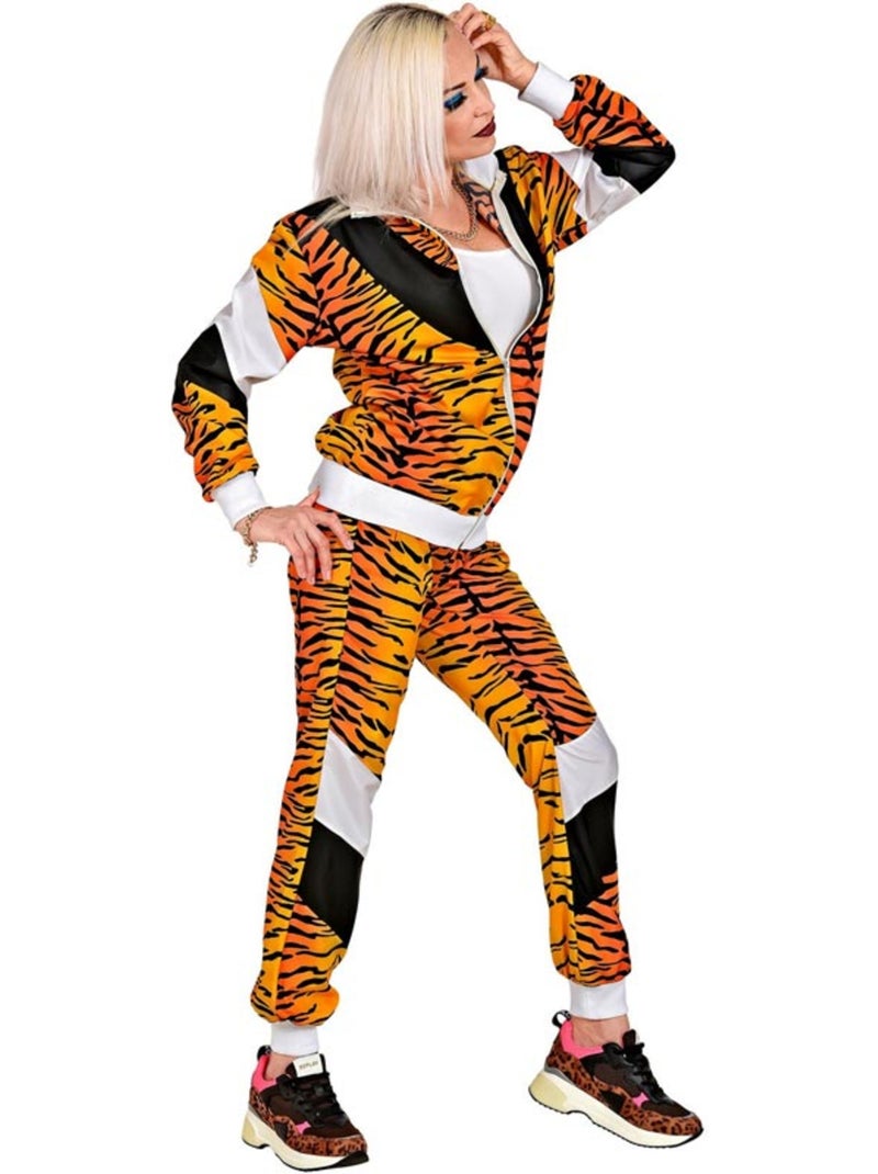 Costume de survêtement tigre fluo années 80 Multicolore - Kiabi