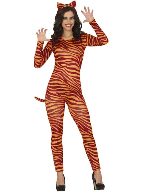 Costume de tigre avec bandeau et queue - Kiabi