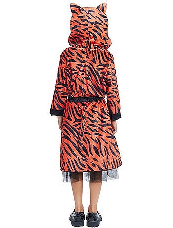 Costume de tigresse en robe à capuche