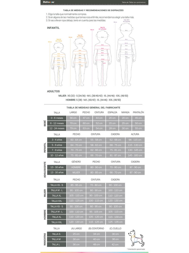Costume de tornade avec accessoires Multicolore - Kiabi