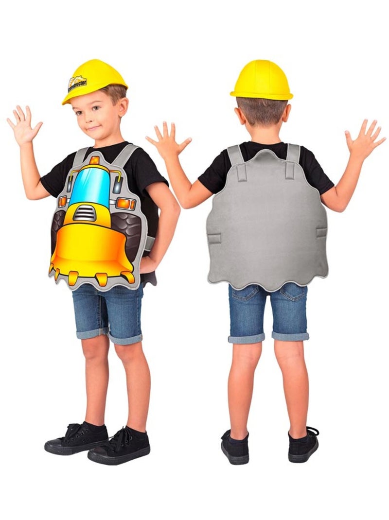 Costume de travailleur de la construction avec chapeau Multicolore - Kiabi