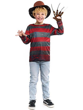 Costume de tueur de cauchemars avec chapeau