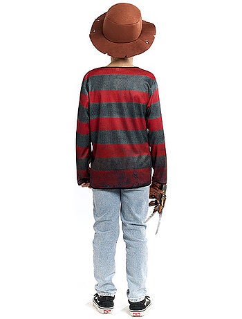 Costume de tueur de cauchemars avec chapeau