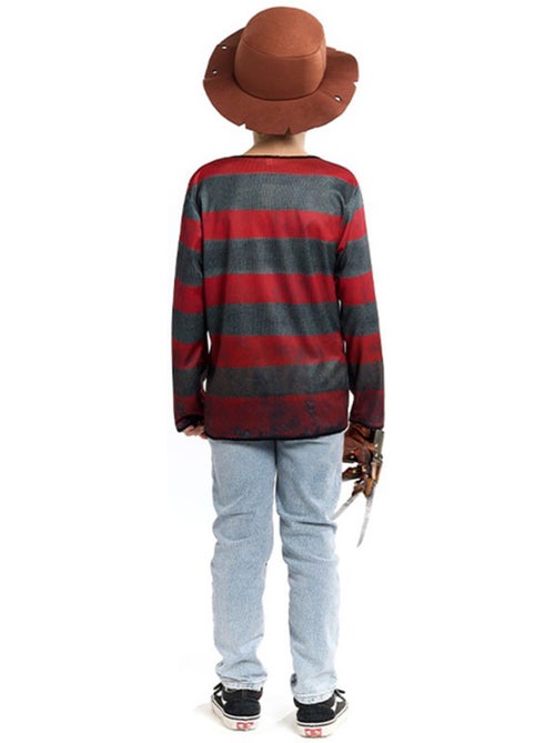 Costume de tueur de cauchemars avec chapeau - Kiabi