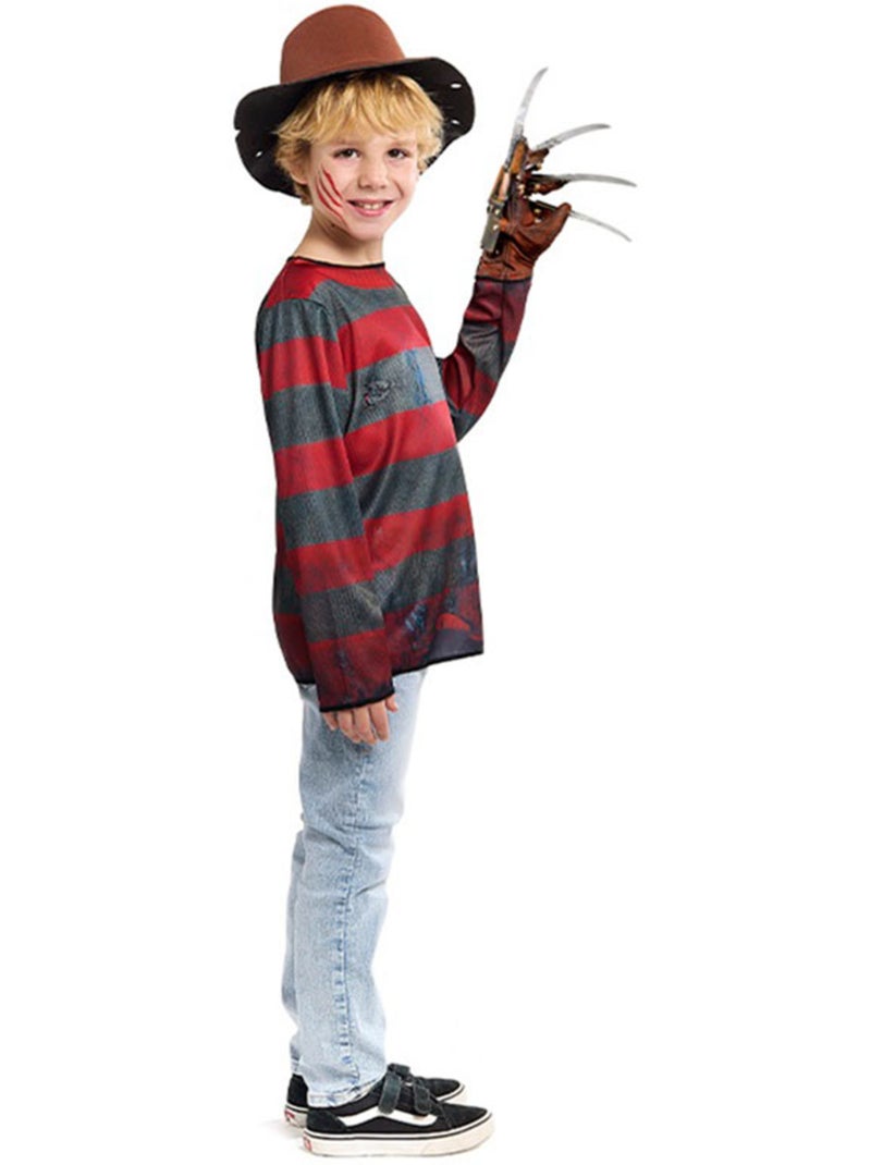 Costume de tueur de cauchemars avec chapeau Multicolore - Kiabi