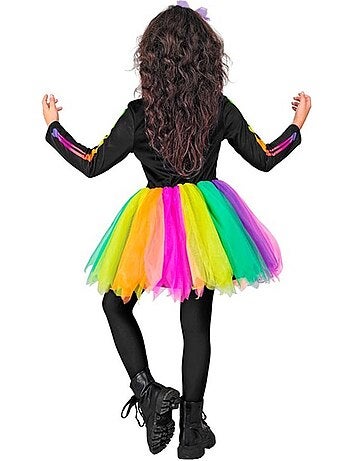 Costume de tutu squelette