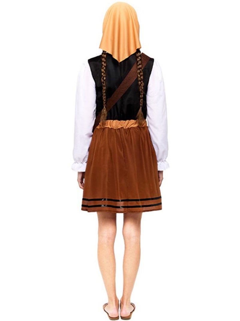Costume de village de bergère Multicolore - Kiabi
