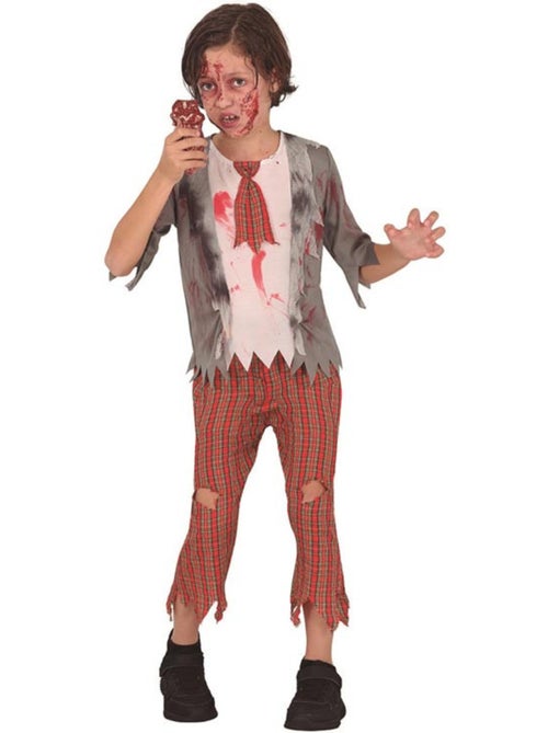Costume d'écolier zombie - Kiabi