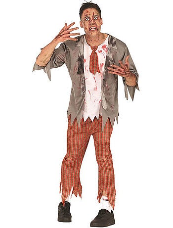 Costume d'écolier zombie
