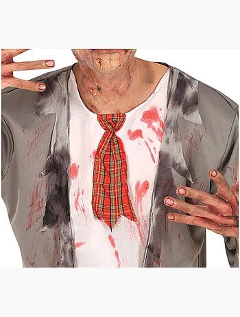 Costume d'écolier zombie