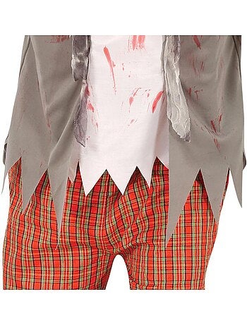 Costume d'écolier zombie