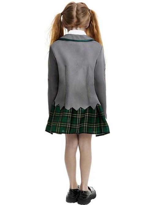 Costume d'écolière zombie avec veste - Kiabi