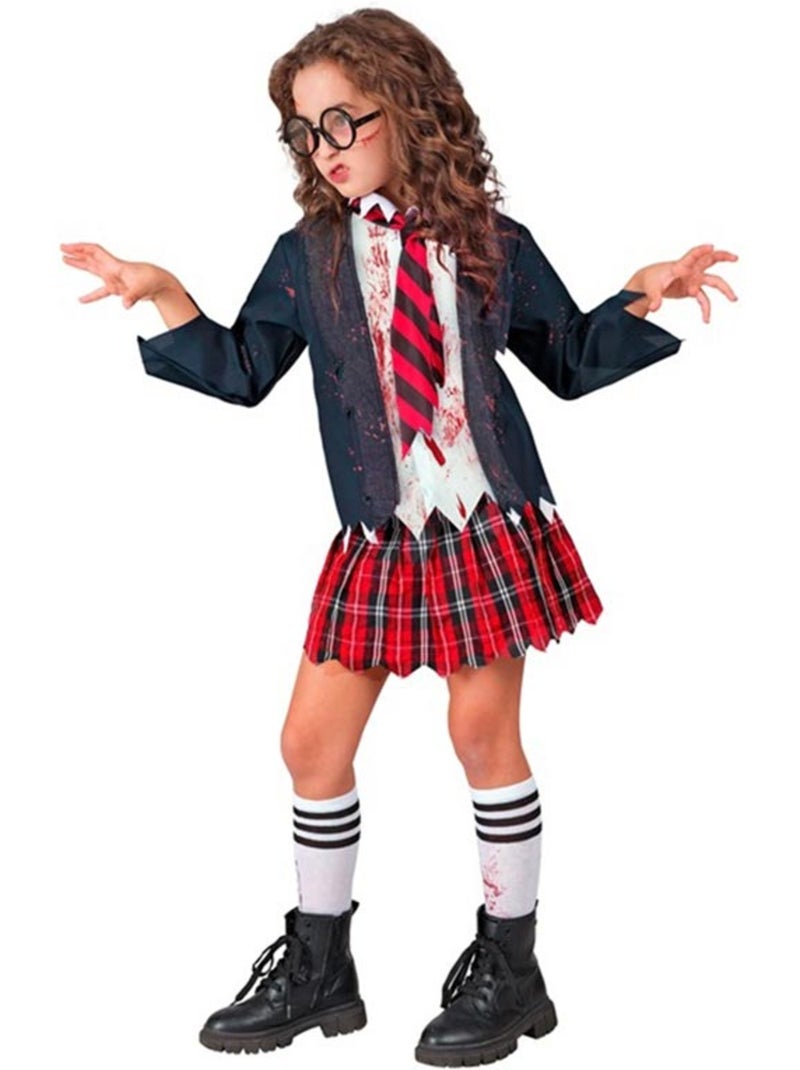 Costume d'écolière zombie Multicolore - Kiabi