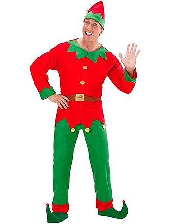 Costume d'elfe assistant du Père Noël