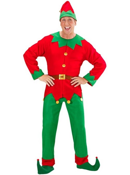 Costume d'elfe assistant du Père Noël - Kiabi