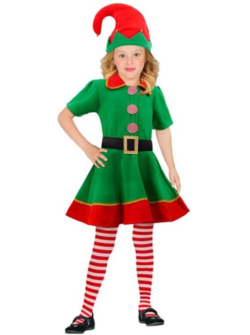 Costume d'elfe assistant du Père Noël - Kiabi