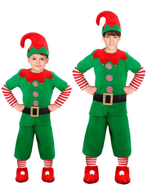 Costume d'elfe assistant du Père Noël - Kiabi Costume d'elfe assistant du Père Noël - Kiabi