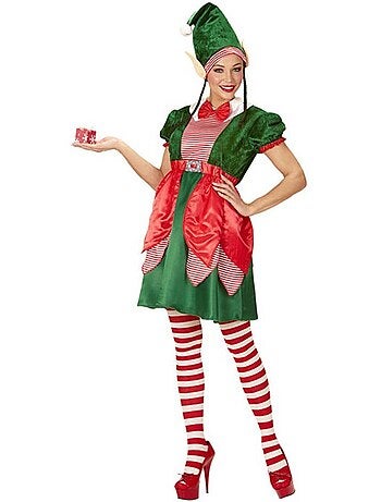 Costume d'elfe assistant du Père Noël